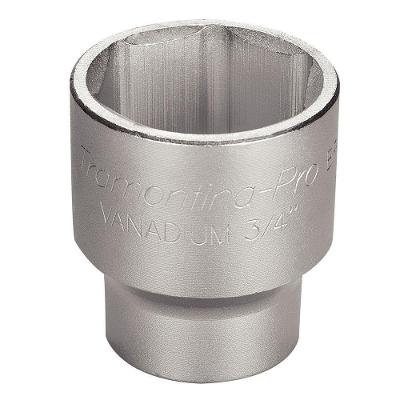Soquete Sextavado Em Aço Cromo Vanádio 41 Mm - Encaixe 3/4" Tramontina Pro Tramontina