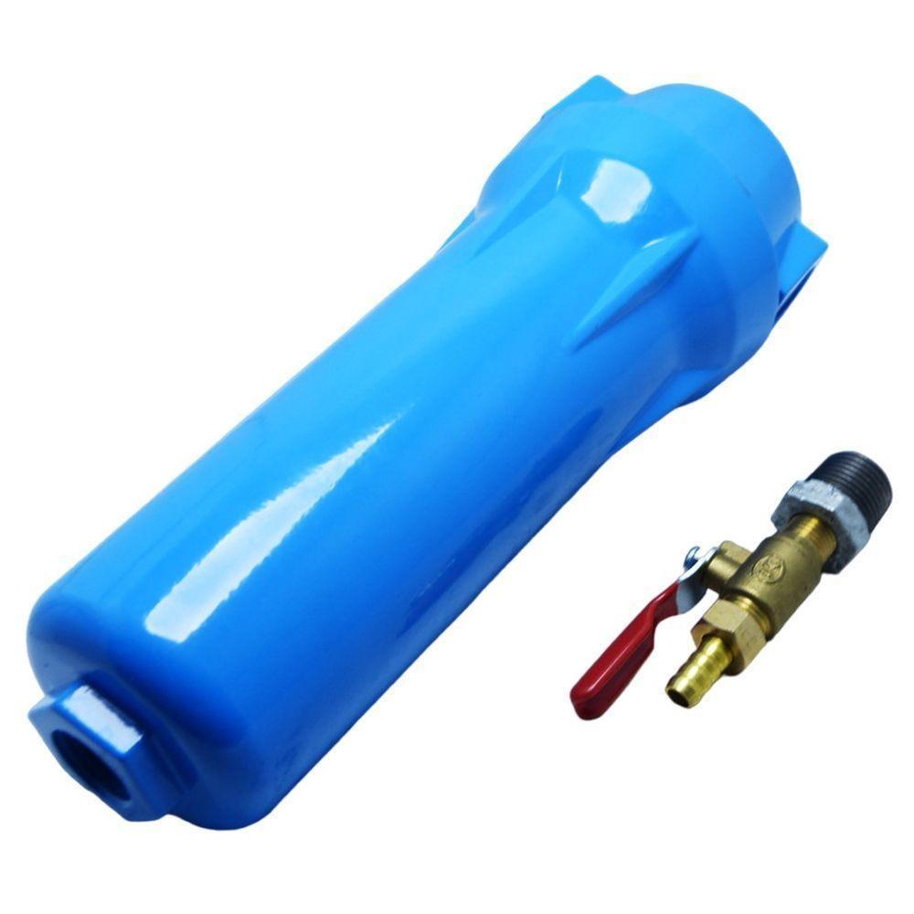 Filtro Coalescente Techto Q-015 3/4 53 Pcm Pre Dreno Manual Copo Metal - 9