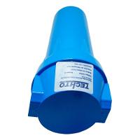 Filtro Coalescente Techto Q-015 3/4 53 Pcm Pre Dreno Manual Copo Metal - 10