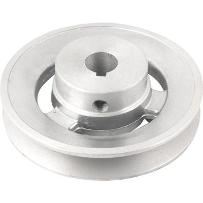 Polia Alumínio 1 Canal Perfil A 100mm Com Furo 5/8" - Vonder