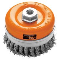 Escova Tipo Copa Arame Entrançado 4'' Tramontina Pro Tramontina - 1
