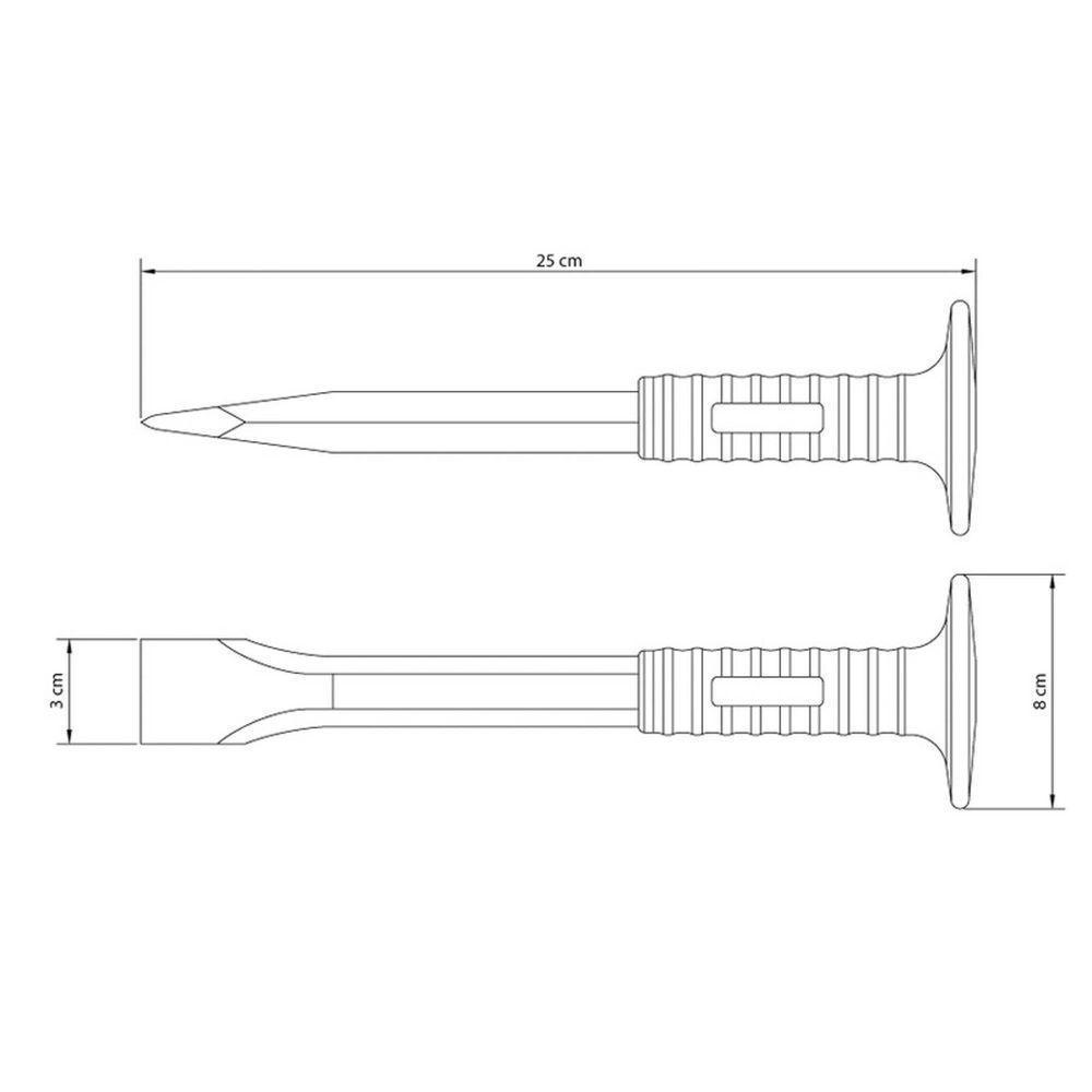 Talhadeira Sextavada 12" Tramontina Com Empunhadura Tramontina - 4