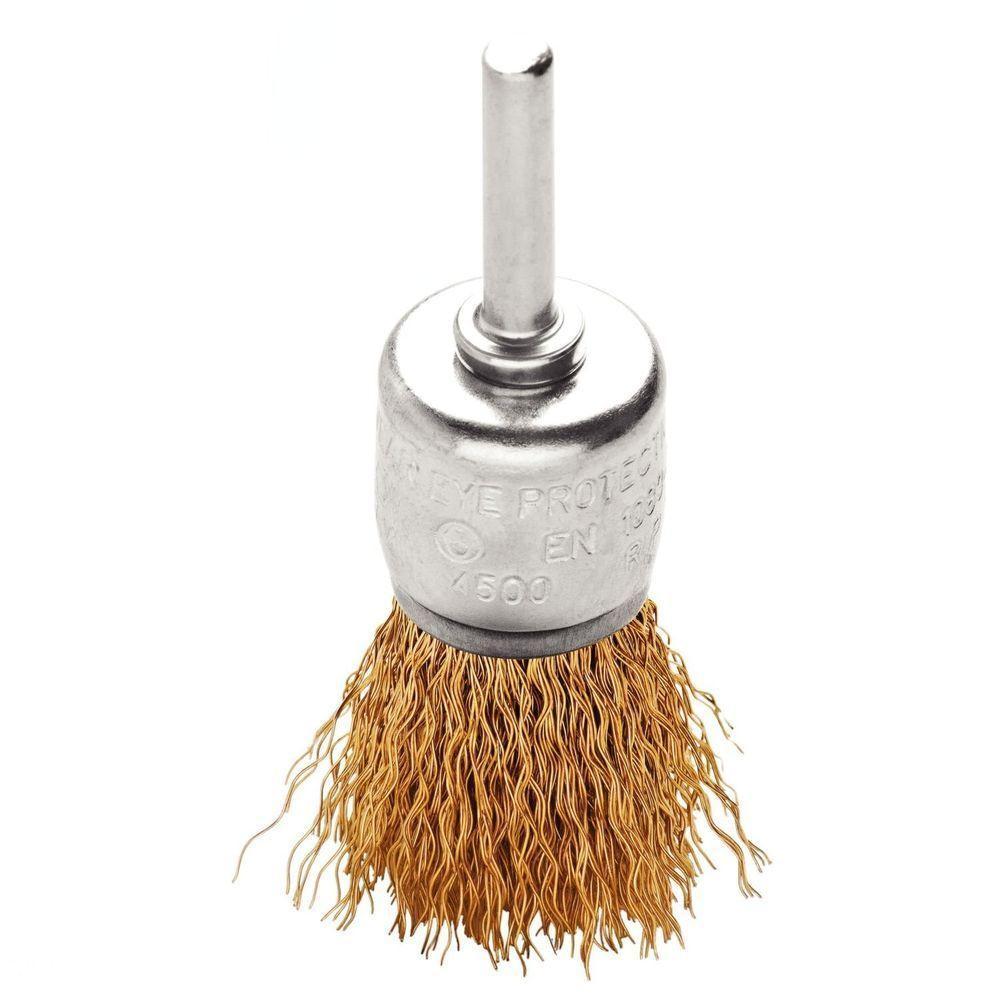 Escova Tipo Pincel Arame Ondulado Com Haste 5/8x1/4'' Tramontina Pro Tramontina - 1