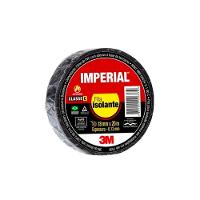Fita Isolante 18Mm X 20M Imperial Slim Preta 3M - 1