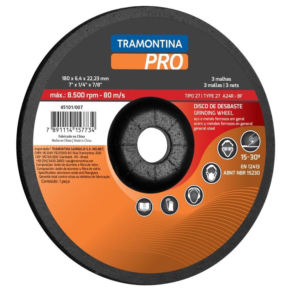 Disco De Desbaste 9´´ Para Aços E Metais Ferrosos Em Geral - 2