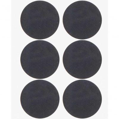Feltro Adesivo Preto Redondo 38mm Com 6 Vonder