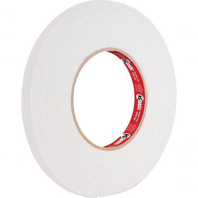 Fita Dupla Face Espuma 12Mmx1,5M Branca - Nove54