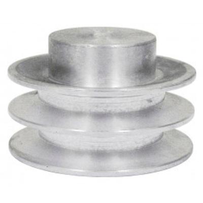 Polia Alumínio 110mm 2 Canais Perfil A - Vonder