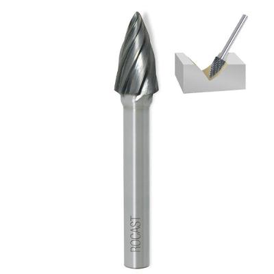 Lima Rotativa Para Alumínio árvore Pontiaguda -med.12mm- Md