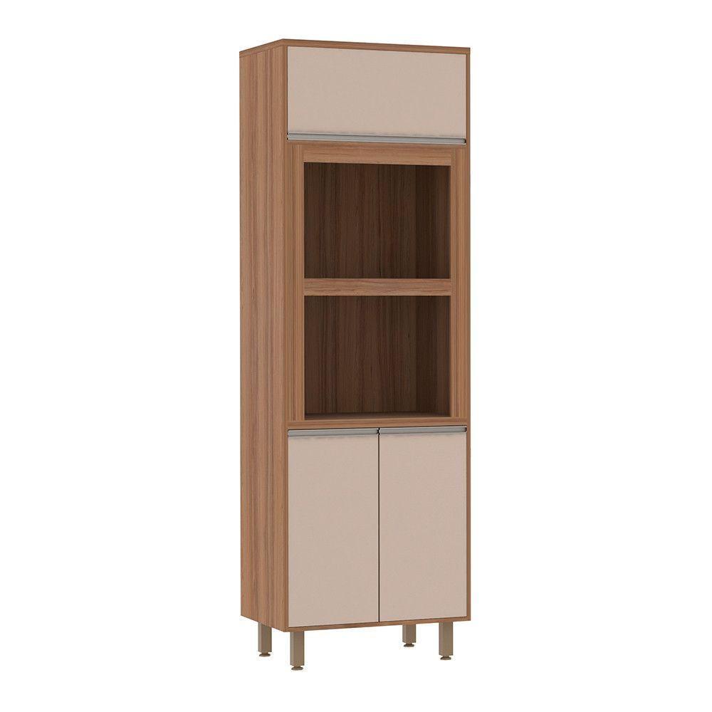 Paneleiro 70cm Duplo Nicho 2pt 1 Porta Basculante 1 Prat - 1