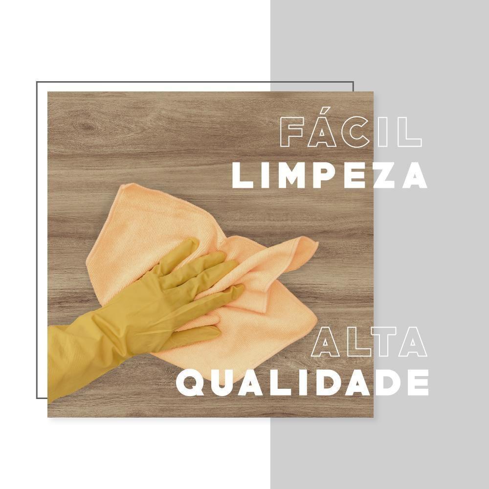 Armário Cozinha Completa Arizona Plus Carvalho Com Branco Carraro - 3