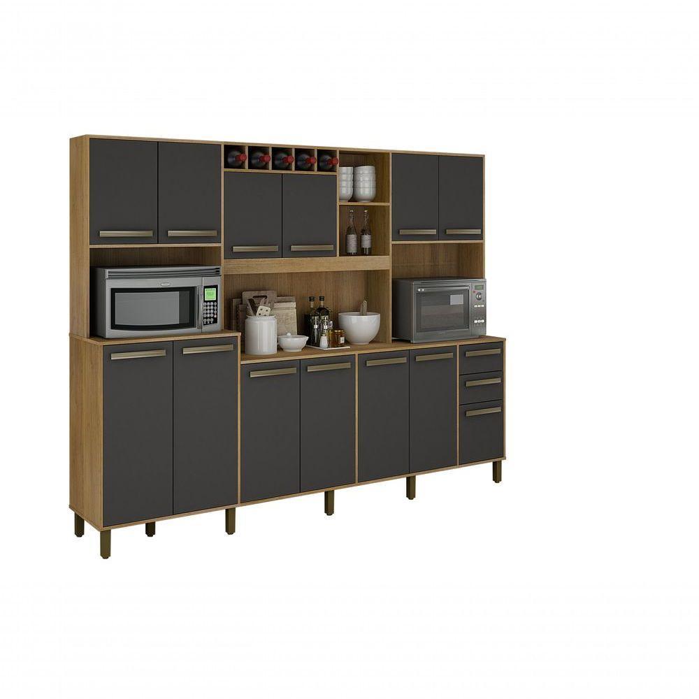 Armario Agata 13 Portas 2 Gavetas 5 Nichos Valdemoveis - 1