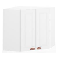 Armário Canto Diagonal 2 Portas Branco Polar - 1