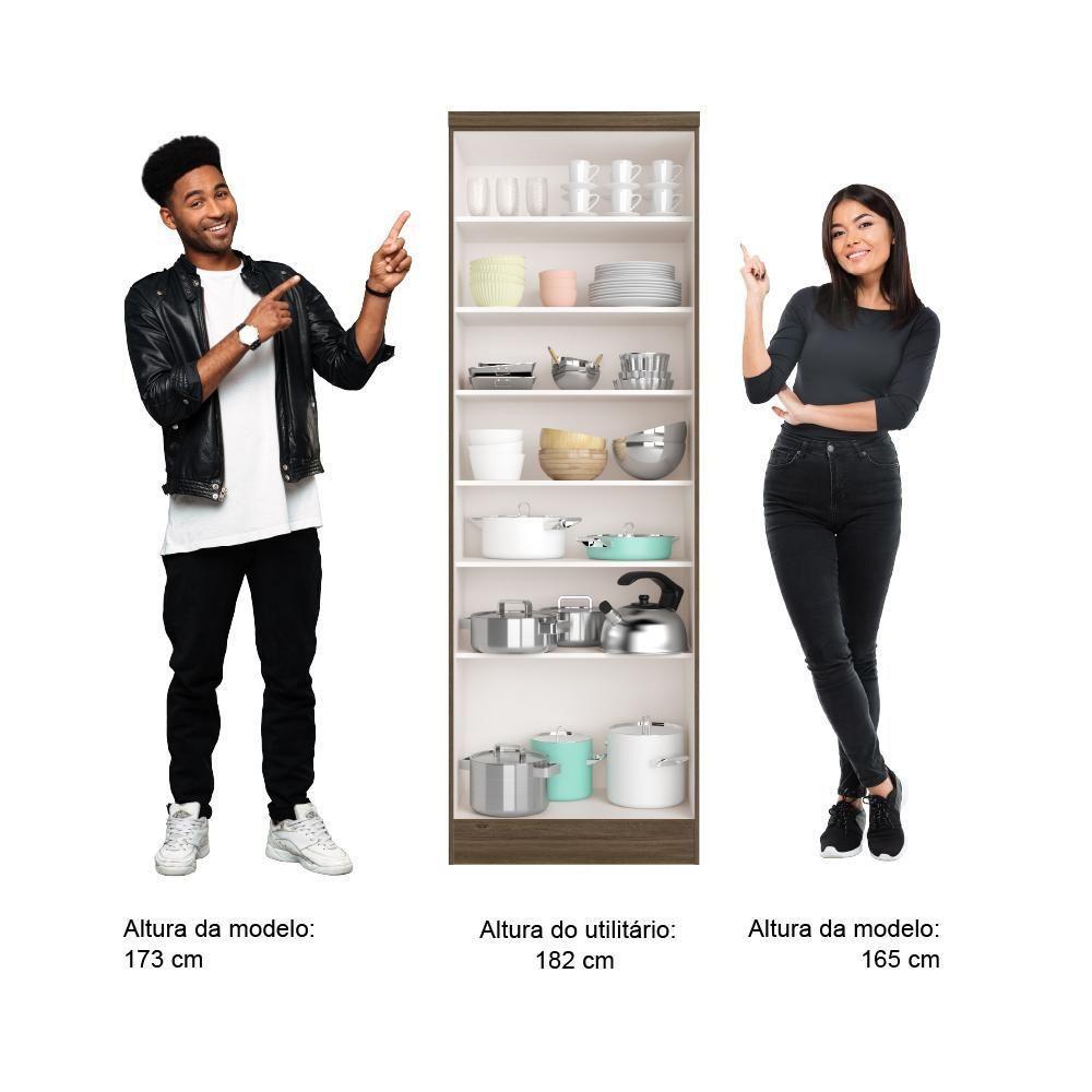 Armário Cozinha 2 Portas Legno - 6