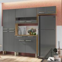 Cozinha Completa Compacta 10 Portas E 2 Gavetas Freijó - 6