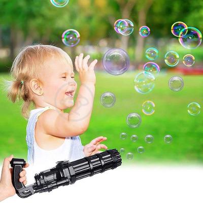 Máquina Elétrica Tiktok Lança Bolhas Preto