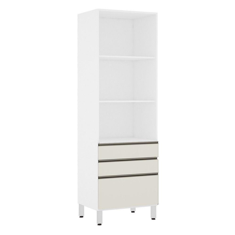 Paneleiro Torre 70Cm E Pérola Branco Com Kashmir - 3