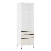 Paneleiro Torre 70Cm Bronze Pérola Branco Com Kashmir - 3