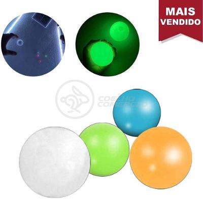 Toy Bolinha Globble Anti Stress Luminosa Fluorecente