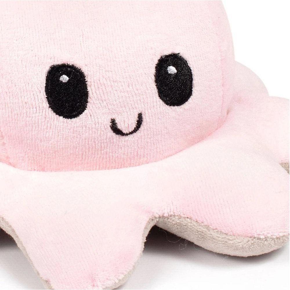 Pelúcia Polvo Humor Bipolar Reversível Azul E Rosa - 1