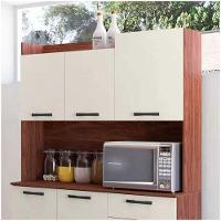 Kit Genova 2479 6 Portas 1 Gaveta Kits Paraná Nogueira E Off White