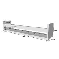 Mesa Com Organizadores Analú 100% Mdf Quarto Brinquedos - 6