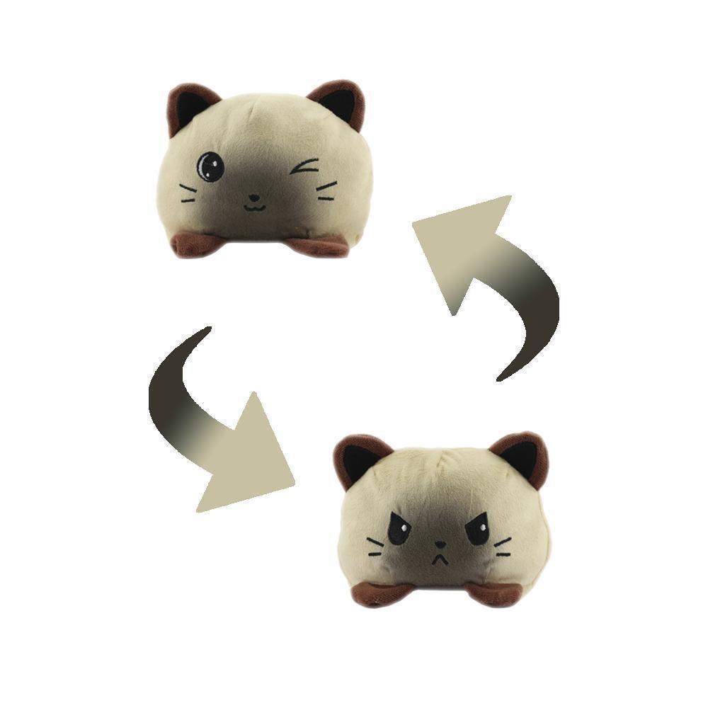 Polvo Reversível Humor Tiktok Pelúcia Dupla Face E Emoções - 1