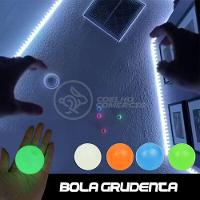 Toy Bolinha Globble Anti Stress Luminosa Fluorecente