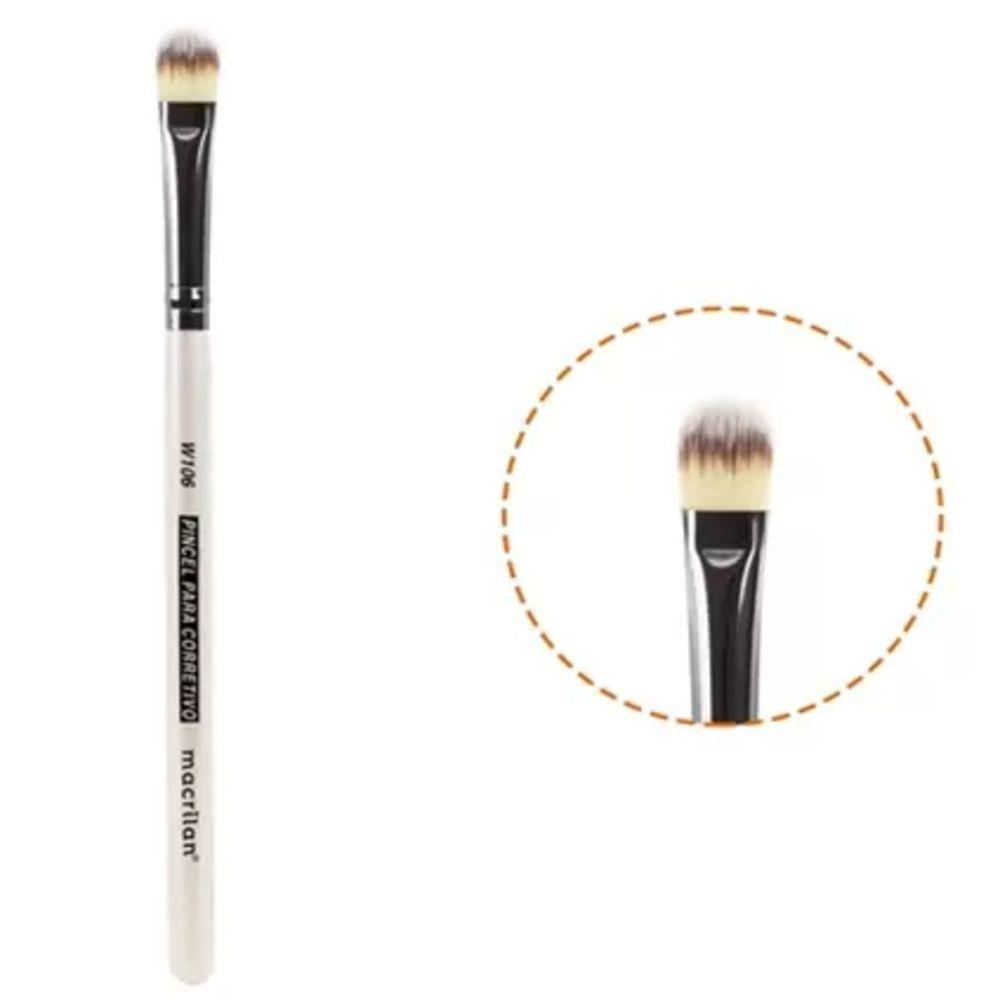 Macrilan Pincel Para Corretivo Profissional W106 - 1