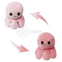 Polvo Reversível De Pelúcia 2 Em 1 Tiktok Pink E Rosa - 6