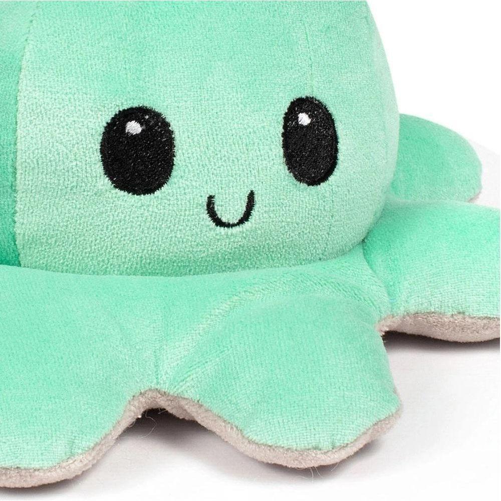 Pelúcia Polvo Humor Bipolar Reversível Azul E Verde - 3