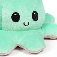 Pelúcia Polvo Humor Bipolar Reversível Azul E Verde - 3