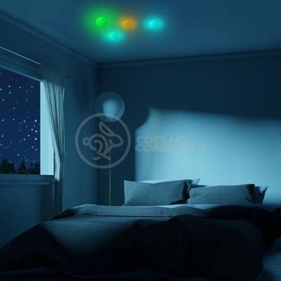 Toy Bolinha Globble Anti Stress Luminosa Fluorecente