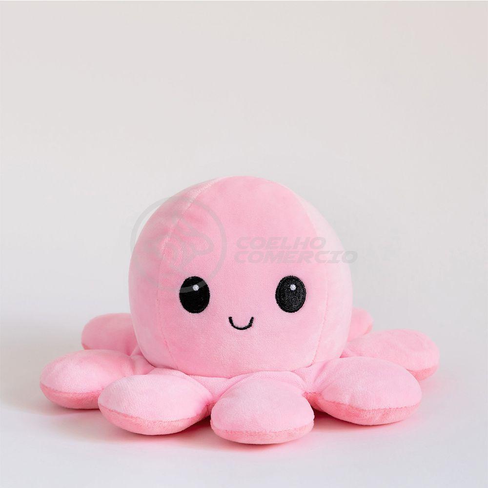 Polvo Reversível Feliz E Bravo 2 Em 1 Macio Pink E Rosa - 1