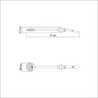Bomba De Chimarrão Tramontina Ilex Em Aço Inox Com Rosca E Pedra ágata Vermelha 25 Cm Tramontina - 4