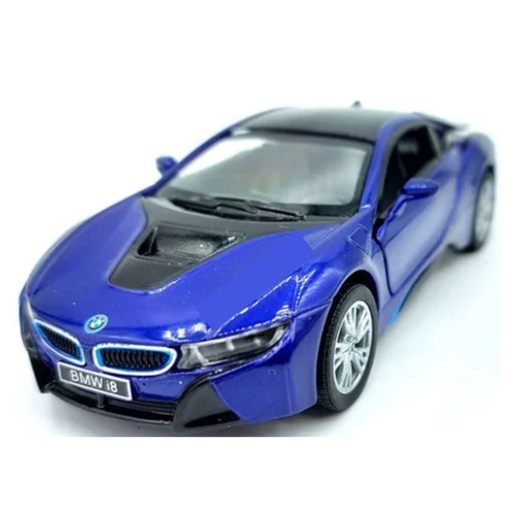 Miniatura Carro I8 Ferro Coleção Abre Portas Carrinho - 1