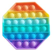 Cactos Pelúcia Dançante + Pop-It Fidget Toy Bolha Empurre