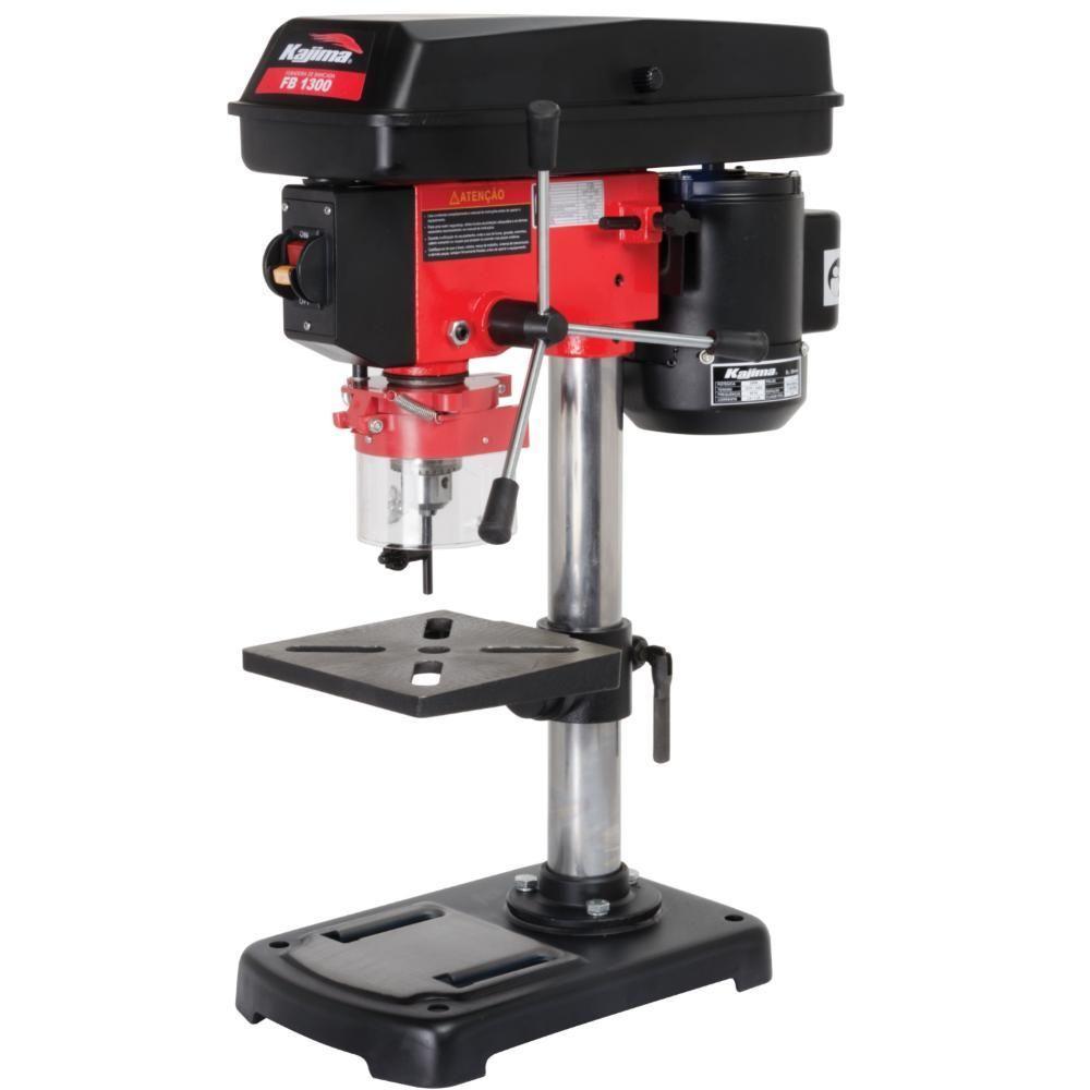 Furadeira De Bancada Kajima Fb1300 Elétrica Bivolt 1/3hp - 1