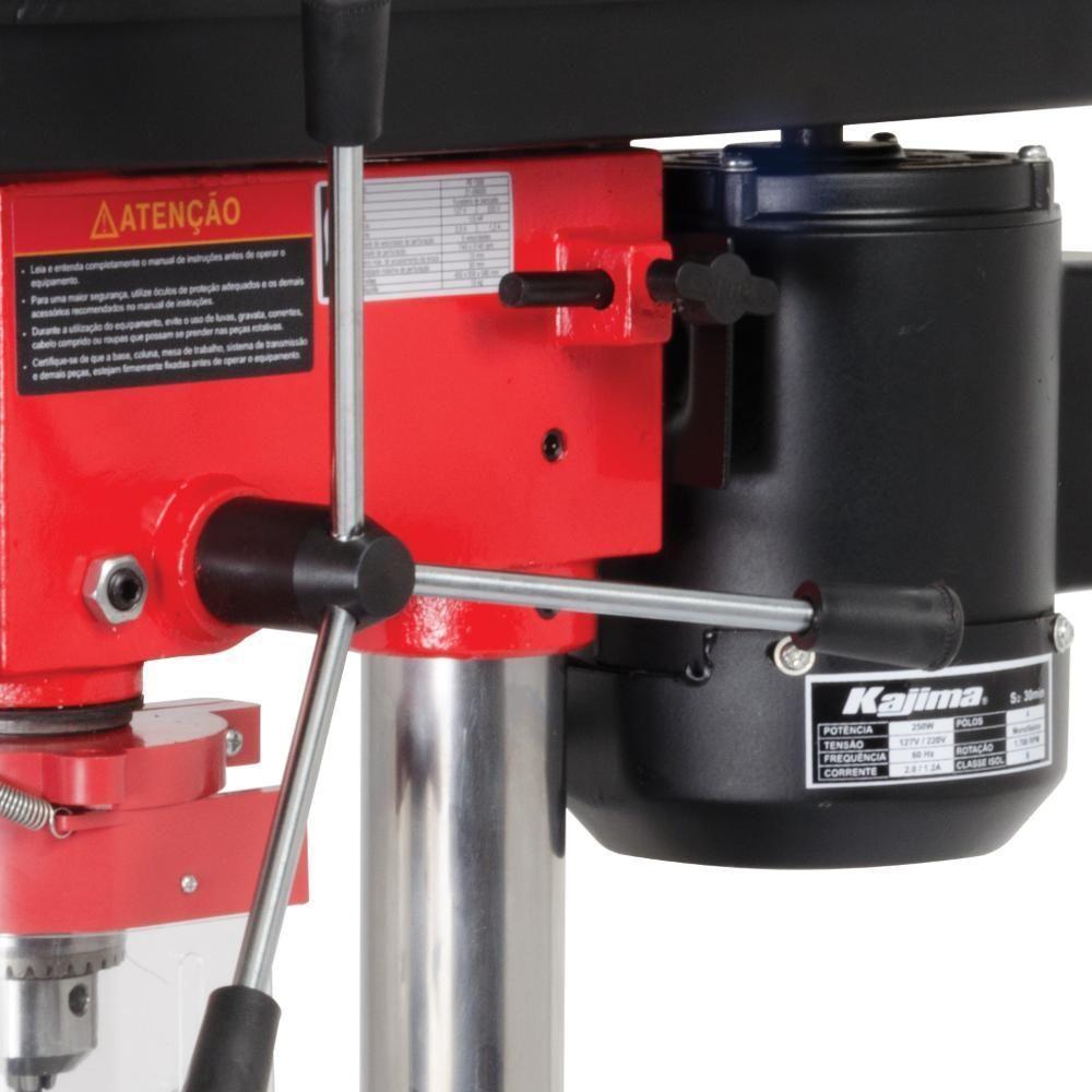 Furadeira De Bancada Kajima Fb1300 Elétrica Bivolt 1/3hp - 5