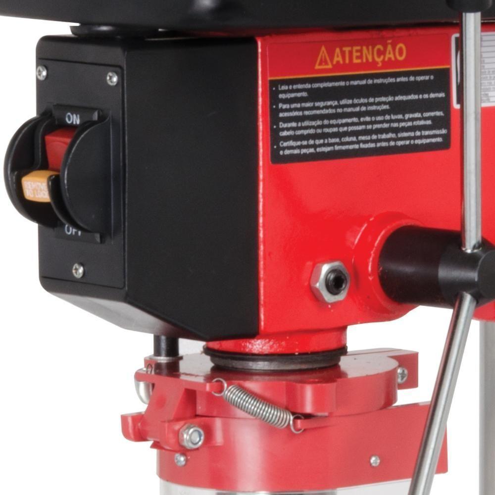 Furador De Bancada Kajima Fb1300 Bivolt 5 Velocidades 1/3hp - 8