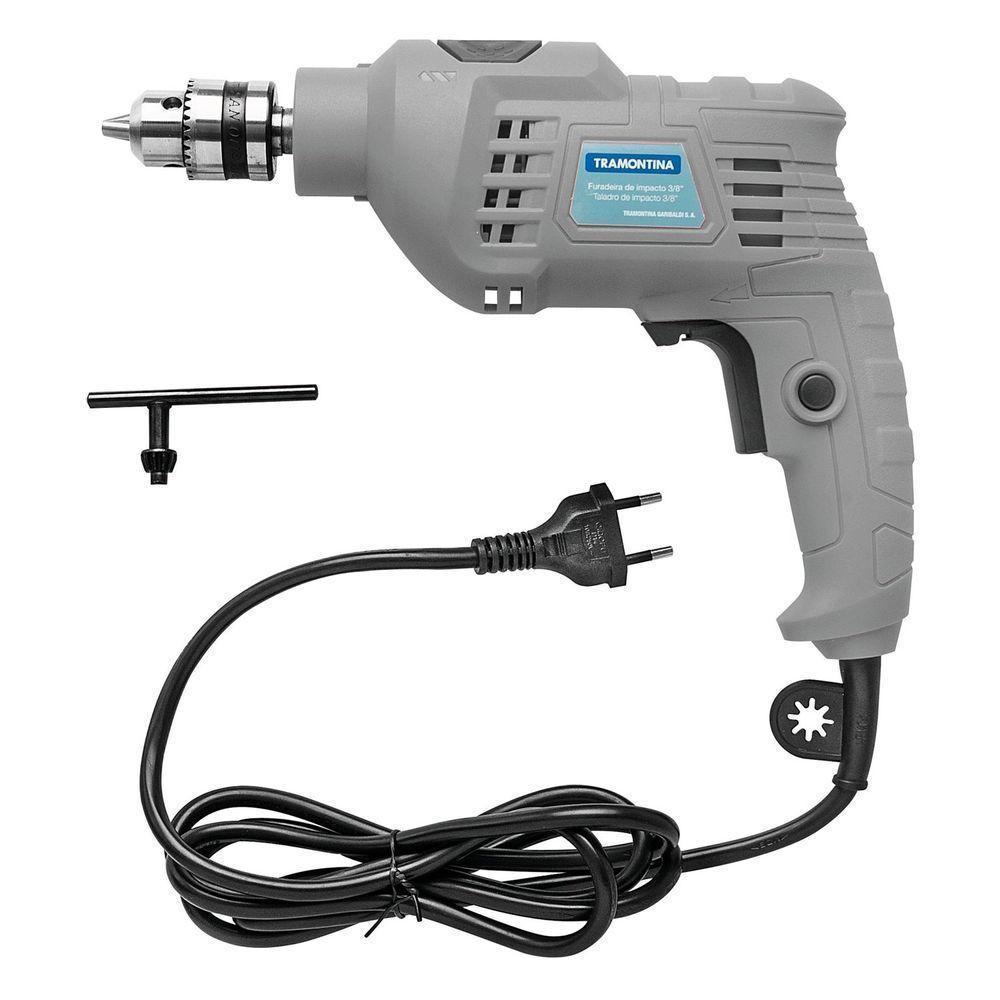 Furadeira De Impacto 500 W 3/8" 127 V Para Uso Doméstico Com Velocidade Variável Sistema - 1