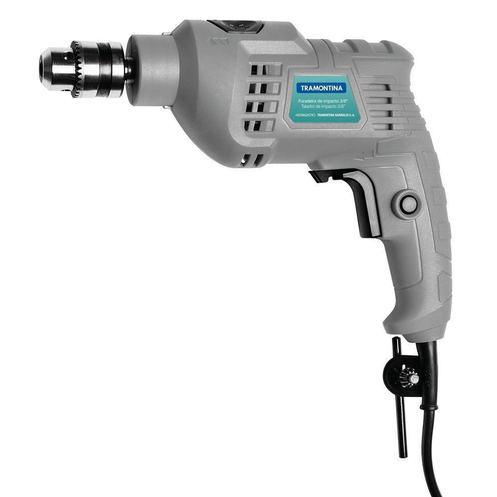 Furadeira De Impacto 500 W 3/8" 127 V Para Uso Doméstico Com Velocidade Variável Sistema - 9