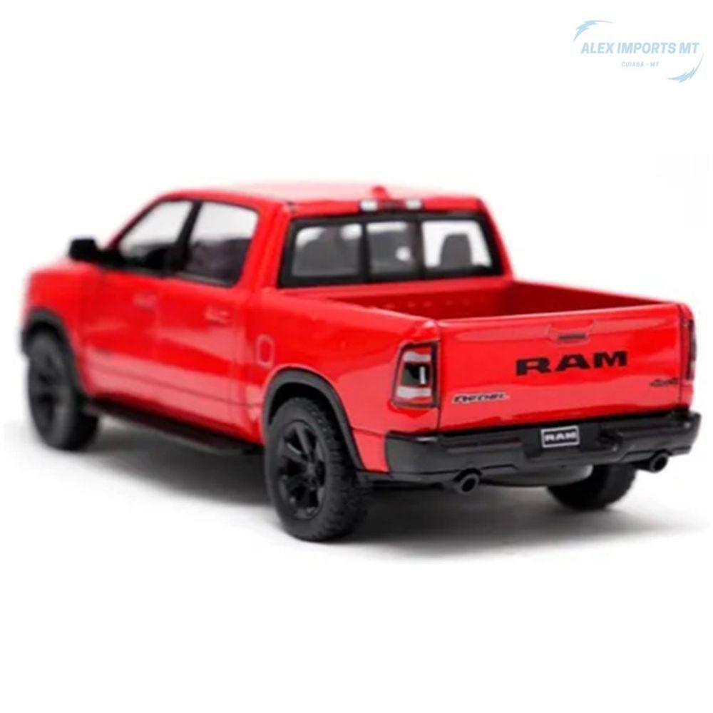 Veiculo De Miniatura Dog Ran 1500 Vermelho De Fazendeiro - 3