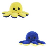 Polvo Reversível Humor Tiktok Pelúcia Dupla Face E Emoções - 1