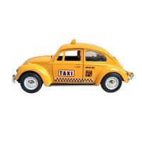Netcar Metal Fusca Com Fricção Taxi Amarelo 1/32 - Net Toy - 3