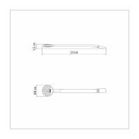 Bomba De Chimarrão Tramontina Ilex Liso Com Rosca 23 Cm - 2