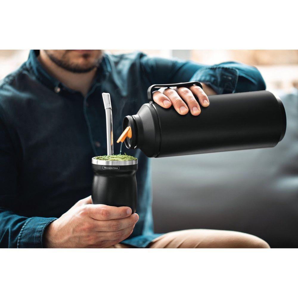Cuia Térmica Tramontina Preta 240 Ml Tramontina - 6