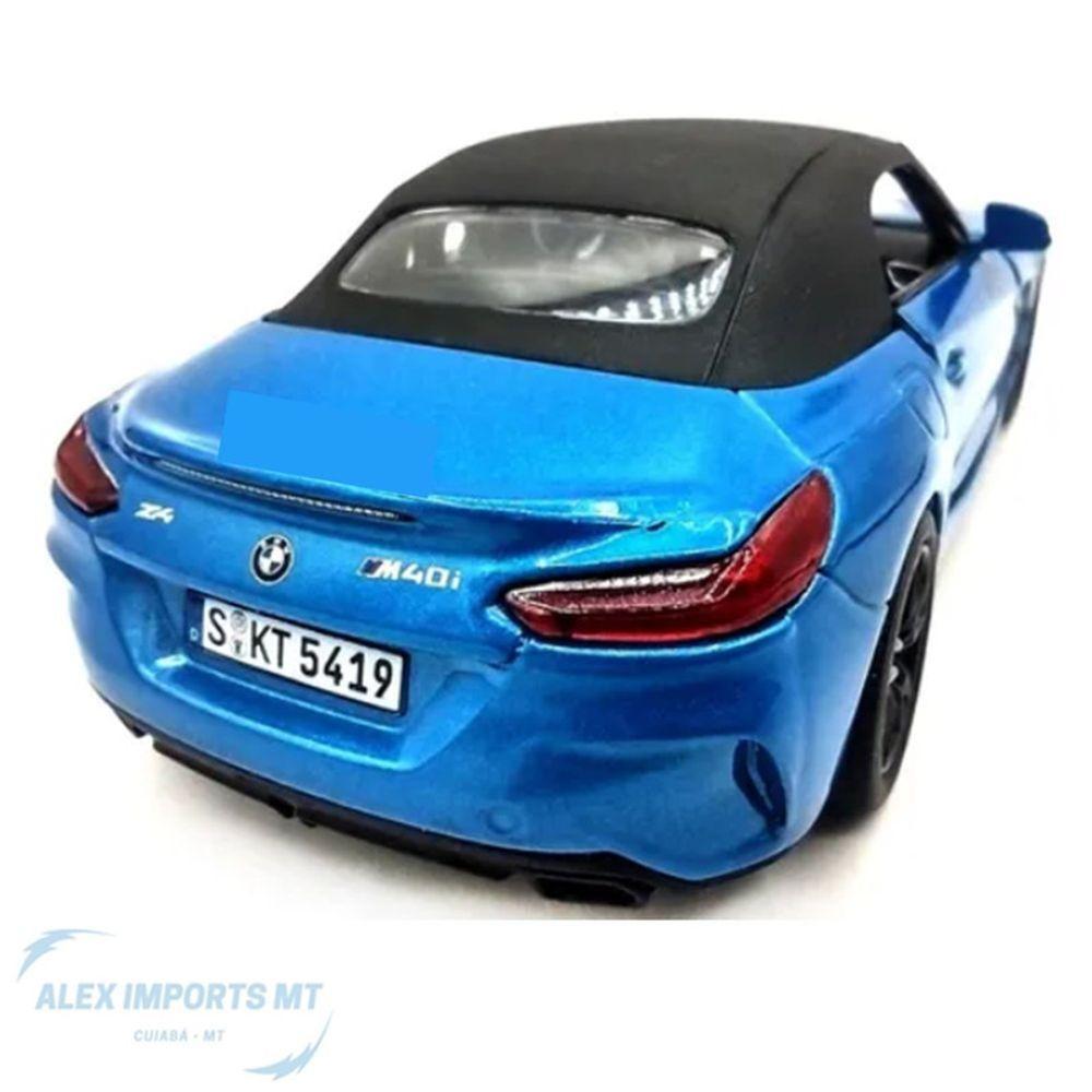 Miniatura Carro Ferro Coleção Fricção Bmw Z4 Abre Portas - 2