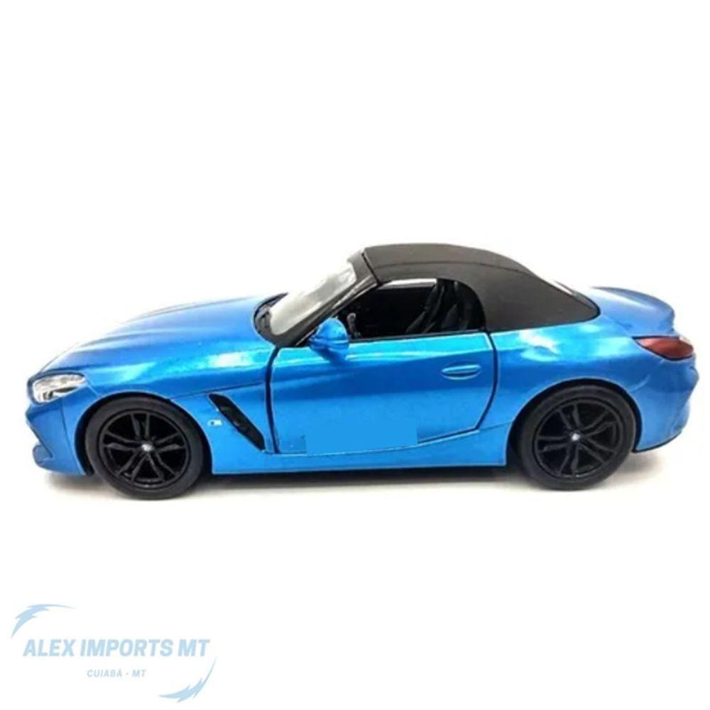 Miniatura Carro Ferro Coleção Fricção Bmw Z4 Abre Portas - 3