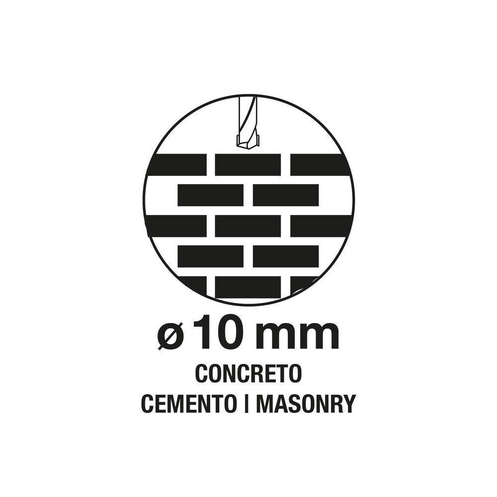 Furadeira De Impacto 1/2" 900 W 127 V Para Uso Profissional Com Empunhadura Auxiliar Velo - 3